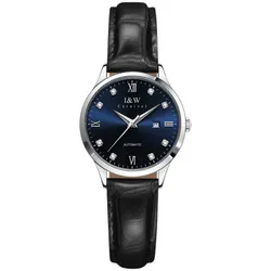 Đồng Hồ Nữ I&W Carnival IW512L-DD – Automatic (IW512L1) Màu Xanh Đen