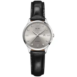 Đồng Hồ Nữ I&W Carnival IW512L-DD – Automatic (IW512L3) Màu Đen Xám