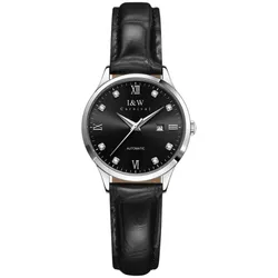 Đồng Hồ Nữ I&W Carnival IW512L-DD – Automatic (IW512L4) Màu Đen