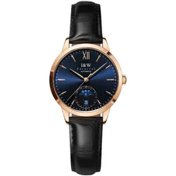 Đồng Hồ Nữ I&W Carnival IW527L-DD – Automatic (IW527L2) Màu Xanh Đen