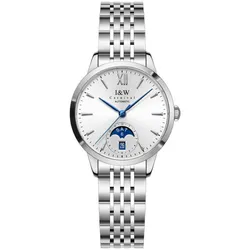 Đồng Hồ Nữ I&W Carnival IW527L-DT – Automatic (IW527L11) Màu Bạc