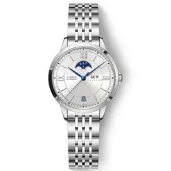 Đồng Hồ Nữ I&W Carnival IW528L-DT – Automatic (IW528L10) Màu Bạc