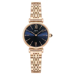 Đồng Hồ Nữ I&W Carnival IW562L-DT – Quartz (IW562L10) Màu Xanh Phối Vàng Hồng