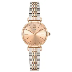 Đồng Hồ Nữ I&W Carnival IW562L-DT – Quartz (IW562L8) Màu Bạc Phối Vàng Hồng