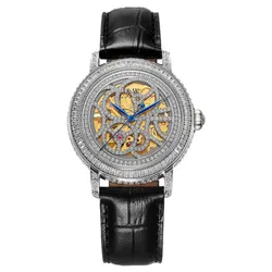Đồng Hồ Nữ I&W Carnival IW565L-DD – Automatic (IW565L2) Màu Bạc Đen
