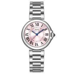 Đồng Hồ Nữ I&W Carnival IW602L-DT – Quartz (IW602L4) Màu Hồng Bạc