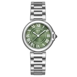Đồng Hồ Nữ I&W Carnival IW602L-DT – Quartz (IW602L5) Màu Xanh Bạc