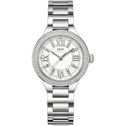 Đồng Hồ Nữ I&W Carnival IW603L-DT – Quartz (IW603L3) Màu Bạc