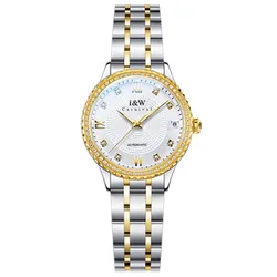 Đồng Hồ Nữ I&W Carnival IW615L-DT – Automatic (IW615L3) Màu Vàng Bạc