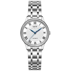 Đồng Hồ Nữ I&W Carnival IW682L-DT – Automatic (IW682L1) Màu Bạc