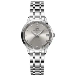 Đồng Hồ Nữ I&W Carnival IW683L-DT – Automatic (IW683L8) Màu Xám Bạc