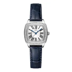 Đồng Hồ Nữ I&W Carnival Quartz IW637L-DD (IW637L1) Màu Xanh Navy Phối Bạc