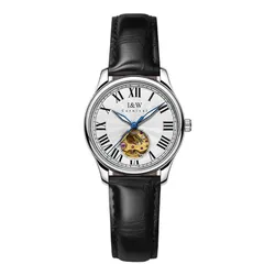 Đồng Hồ Nữ I&W Carnival Watch IW695L-DD - Automatic (IW695L2) Màu Đen - Bạc