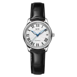 Đồng Hồ Nữ I&W Carnival Watch IW697L-DD - Automatic (IW697L1) Màu Đen - Bạc