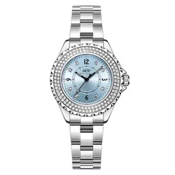 Đồng Hồ Nữ I&W Carnival Watch IW703L-DT (IW703L3) Màu Xanh Bạc