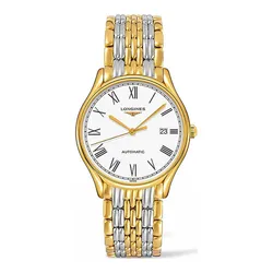 Đồng Hồ Nam Longines Lyre Watch L4.960.2.11.7 Màu Demi (Vàng - Bạc)
