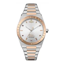 Đồng Hồ Nữ Vivienne Westwood VV244SLSR Charterhouse Watch Màu Demi (Vàng Hồng - Bạc)