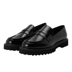 Giày Lười Nữ Charles & Keith CNK Kaiya Penny Loafers Black Box CK1-71720030 Màu Đen Size 38