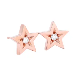 Khuyên Tai Nữ Morina Lumière Màu Vàng Hồng