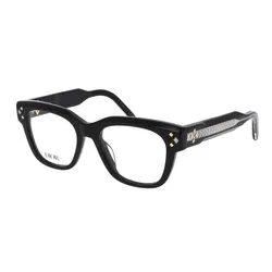 Kính Mắt Cận Unisex Dior CD DiamondO S4I 1000 Màu Đen