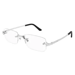 Kính Mắt Cận Nam Cartier CT0479O 002 Màu Bạc