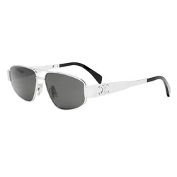 Kính Mát Unisex Celine Sunglasses CL40281U 16A Màu Xám Bạc