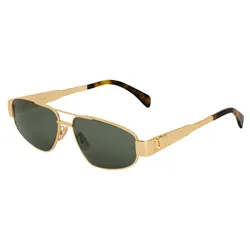 Kính Mát Celine Sunglasses CL40281U 30N Màu Xanh - Vàng