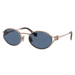 Kính Mát Nữ Miu Miu Sunglasses 52YS ZVF1V1 Màu Xanh/Vàng Hồng