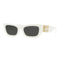 Kính Mát Nữ Miu Miu Sunglasses MU 09WS 1425S0 Màu Trắng