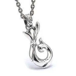 Mặt Dây Chuyền Bạc Nam Lili Jewelry Hình Tiên Cá Emery LILI_079943 Màu Bạc (Ngôi Sao 8 Cánh)