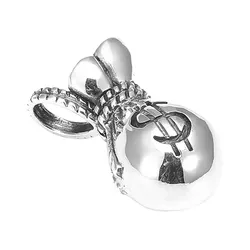 Mặt Dây Chuyền Bạc Thái Nam Lili Jewelry Túi Tiền May Mắn Kartier LILI_076944 Màu Bạc (Nhỏ)
