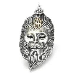 Mặt Dây Chuyền Bạc Thái Nam Lili Jewelry Vua Khỉ Kaizen LILI_076096 Màu Bạc
