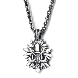 Mặt Dây Chuyền Nam Lili Jewelry Hình Thánh Giá Cách Điệu Devon LILI_079819 Màu Bạc