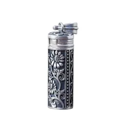 Mặt Dây Chuyền Nam Lili Jewelry Hộp Hình Trụ LILI_367126 Màu Bạc/Đen