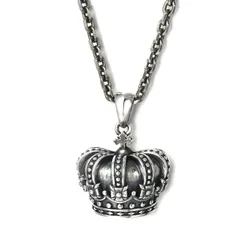 Mặt Dây Chuyền Nam Lili Jewelry Hộp Vương Miện Đóng Mở Kanan LILI_076107 Màu Bạc/Đen