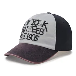 Mũ MLB Street Varsity Vintage Unstructured Ball Cap New York Yankess 3ACPV125N-50BKS Màu Đen