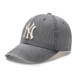 Mũ MLB W Fit Pigment Unstructured Ball Cap New York Yankees 3ACPVV55N-50CGS Màu Xám Đậm