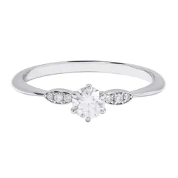 Nhẫn Nữ Morina Lumière N3721 Màu Bạc Trắng