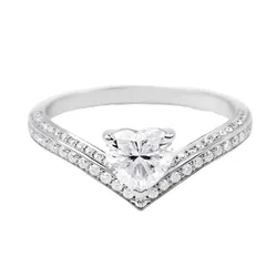 Nhẫn Nữ Morina Luminelle Màu Bạc