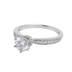 Nhẫn Nữ Morina Lunaria N4547 Màu Bạc