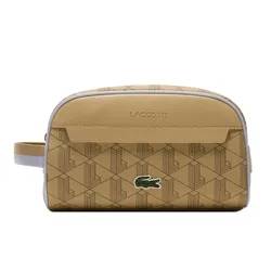Túi Cầm Tay Nam Lacoste NH4559BG The Blend Toiletry Clutch Bag Màu Be