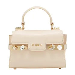 Túi Đeo Chéo Nữ Lyn Re-Edit Grazia Top Xs Handbag - Light Beige LL25CBS141 Màu Be Nhạt