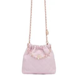 Túi Đeo Vai Nữ Lyn Fontia Mini LL24CBF159 Light Pink Màu Hồng