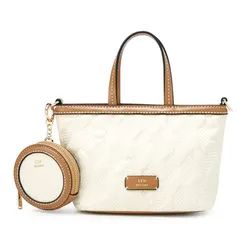 Túi Tote Nữ Lyn Andrea M Tote Bag LL25CBF915 Ivory Màu Be Nâu