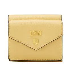 Ví Nữ Lyn Double Short Wallet Yellow LL25CWS804 Màu Vàng