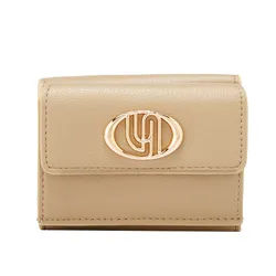 Ví Nữ Lyn Fray Infinite Short Wallets Beige LL25MWF823 Màu Be