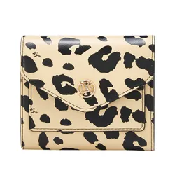 Ví Nữ Lyn Riley Short Wallets Leopard LL25CWF029 Màu Vàng/Đen