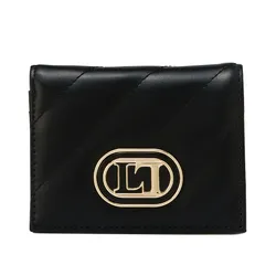 Ví Nữ Lyn Timothy Short Wallet Black LL25CWF018 Màu Đen