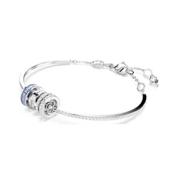 Vòng Đeo Tay Nữ Swarovski Connexus Bracelet Mixed Cuts Love Is Around Blue, Rhodium Plated 5690039 Màu Bạc Xanh
