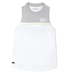 Áo Ba Lỗ Nữ Lacoste Women's Active Performance Tank Top TF1010 51 JA0 Màu Trắng Size 34